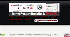 Desktop Screenshot of buyprosolutionplus.com