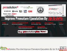 Tablet Screenshot of buyprosolutionplus.com